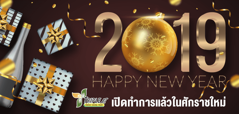 HAPPY NEW YEAR 2019 เปิดทำการศักราชใหม่