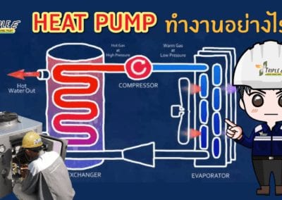 Heat Pump ทำงานอย่างไร‼️